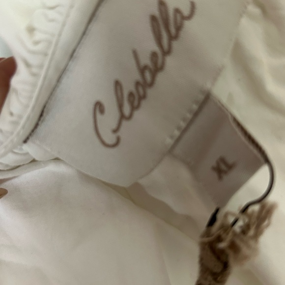 Cleobella NWT Elegant White Ruffled Dress - Picture 7 of 8